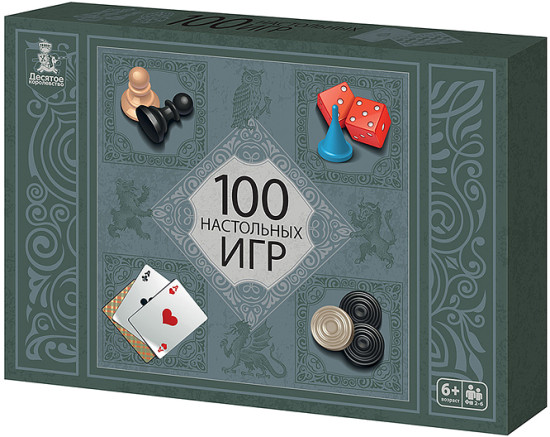 Настольная игра Дженга «100 настольных игр»
