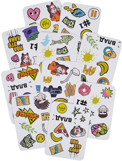 Настольная игра игровой подарочный 4 в 1. Влад А4