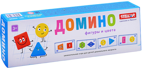 Домино «Фигуры и цвета»