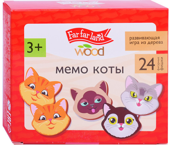 Игра мемо «Коты»