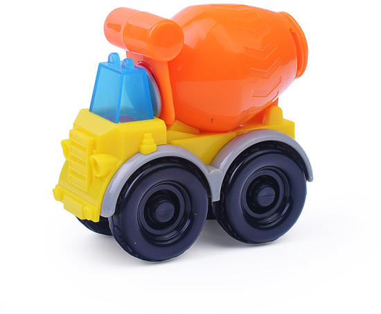 Тесто для лепки набор Mini cement truck - Мини бетономешалка сменная насадка 2 баночки с тестом (г.) 1/0/12