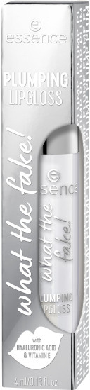 Блеск для губ с эффектом увеличения объёма «What the fake! Plumping Lipgloss», тон 100 Sheer Genius
