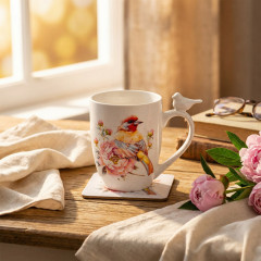 Кружка Spring bird с костером - Фото 4