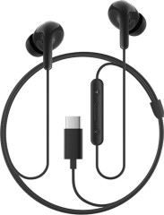 Наушники Type-C Earphones Black - Фото 1