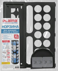 Корзина / диспенсер для хранения пакетов и бахил Большая - Фото 2