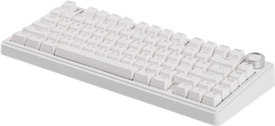 Проводная игровая клавиатура F75 Wired Version белая