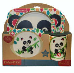 Набор детской посуды «Панда» - Фото 1