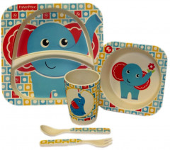 Набор детской посуды «Слоненок» - Фото 1