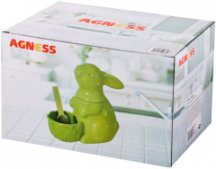 Банка для соли с ложкой «Заяц» - Фото 2