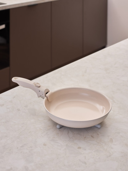 Сковорода с крышкой и съемной ручкой «Smart Ceramic»