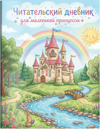 Читательский дневник для маленькой принцессы «Сказочный замок»