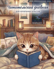 Читательский дневник для начальных классов «Котик» - Фото 1