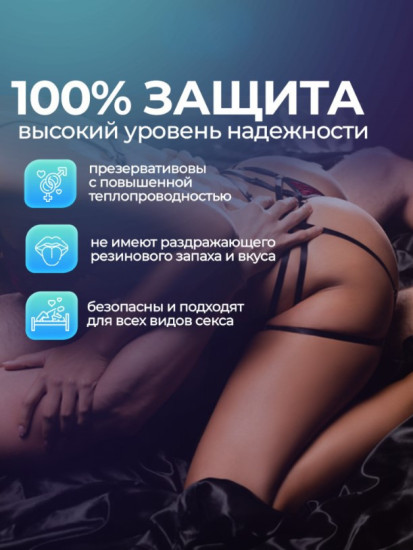 Ультратонкие презервативы с гиалуроновой смазкой