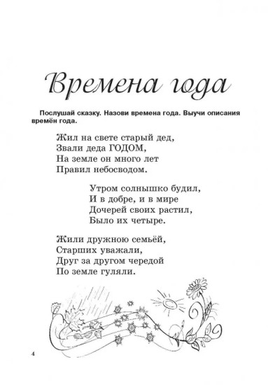 Времена года для дошколят. Картинки, стихи, сказки, приметы