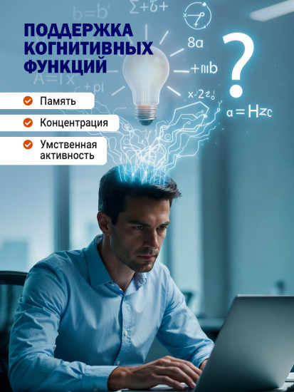 Витамины для мозга Гинкго билоба, капсулы для памяти