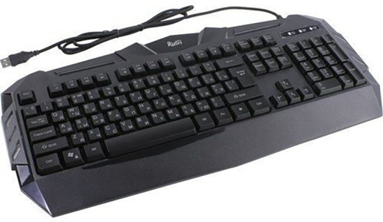 Клавиатура игровая RUSH Interstellar 309 USB черная