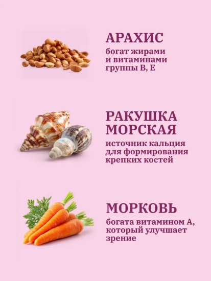 Корм для средних попугаев полнорационный сбалансированный