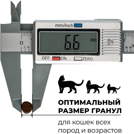 Корм беззерновой для котят и кошек с чувствительным пищеварением с индейкой «Turkey»