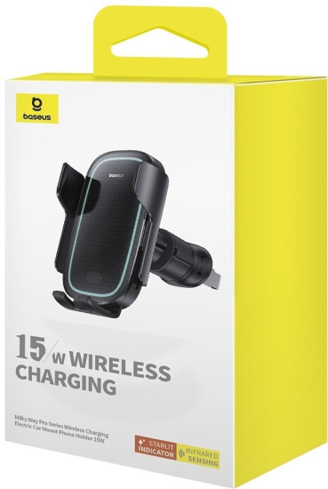 Автодержатель с беспроводной зарядкой Milky Way Pro C40357000111-00