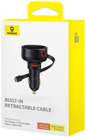 Азу Baseus Enjoyment Pro C00057800111-00 60W USB-порт+кабель Type-C