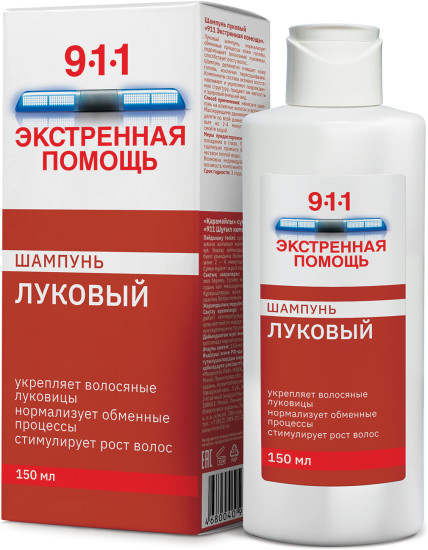Шампунь для волос «Луковый» 911