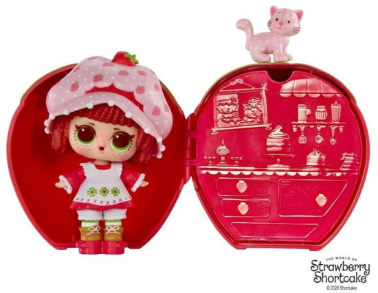 Кукла-сюрприз Surprise Ароматные коллекционные куклы Loves Strawberry Shortcake 596530