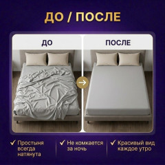 Зажим-фиксатор для простыни 12 шт, держатель простыни на матрас, клипса для постельного белья - Фото 2