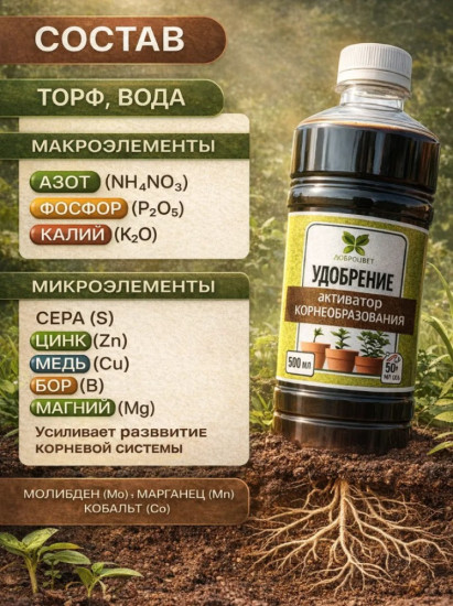 Удобрение «Активатор корнеобразования»