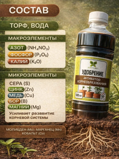 Удобрение «Активатор корнеобразования»