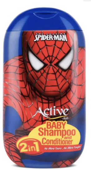 Шампунь-кондиционер детский spiderman 2в1