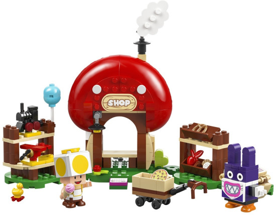 Конструктор LEGO Наббит в магазине Тоада Super Mario, деталей 230 шт 71429