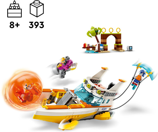 Конструктор LEGO Sonic the Hedgehog деталей 393 шт 76997