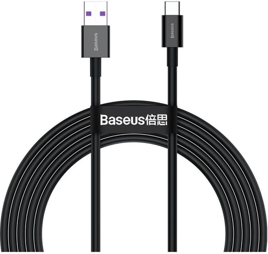 Кабель Superior Series CATYS-A01 Type-C 5A 66W 2м, Черный