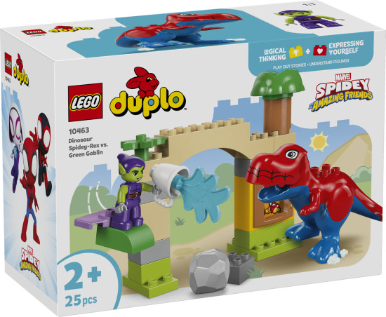 Конструктор LEGO® 10463 Динозавр Спайди-рекс против Зеленого гоблина