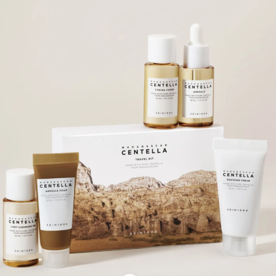 Набор миниатюр с центеллой «Madagascar Centella Travel Kit»