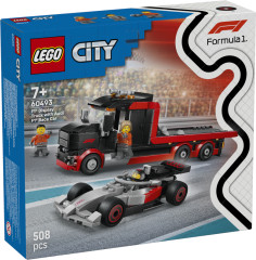Конструктор City 60493 Выставочный F1 с болидом Audi F1. F1 Display Truck with Audi F1 Race Car - Фото 2