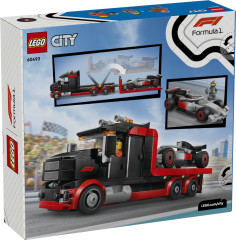 Конструктор City 60493 Выставочный F1 с болидом Audi F1. F1 Display Truck with Audi F1 Race Car - Фото 3