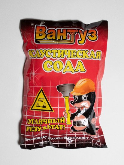 Гранулы Вантуз Сода Каустическая 1 кг
