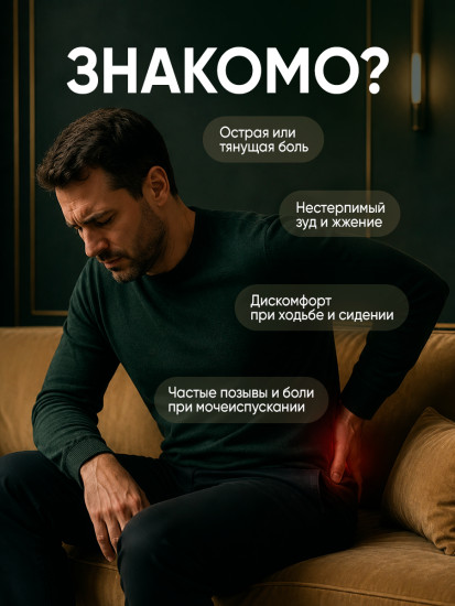 Свечи от геморроя и простатита