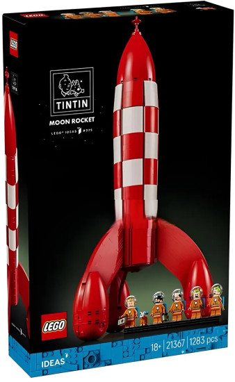 Конструктор LEGO® 21367 Лунная ракета Tintin