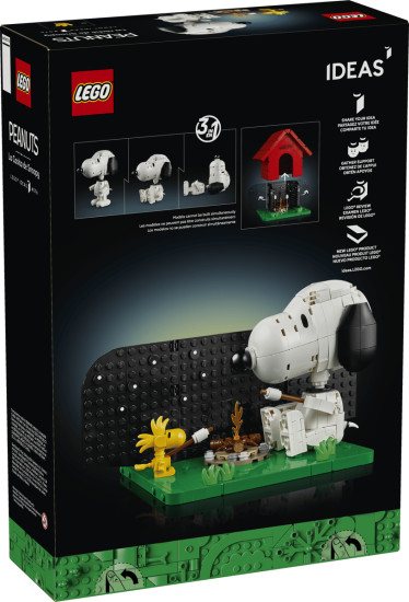Конструктор LEGO® 21368 «Мелочь пузатая»: будка Снупи