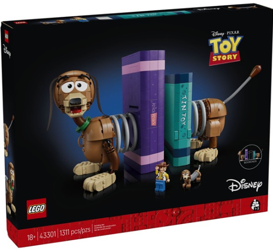 Конструктор LEGO® 43301 Подпорки для книг со Спиралькой из «Истории Игрушек»