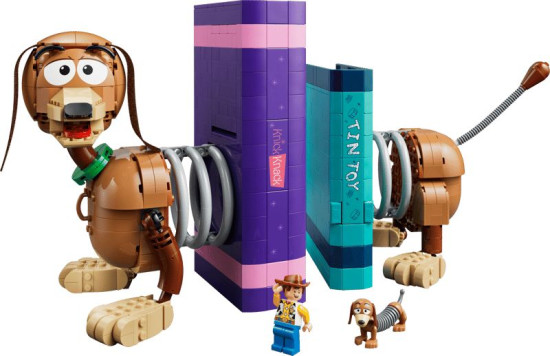 Конструктор LEGO® 43301 Подпорки для книг со Спиралькой из «Истории Игрушек»