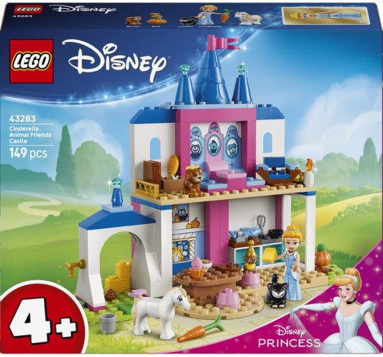 Конструктор LEGO® 43283 Замок друзей-животных Золушки