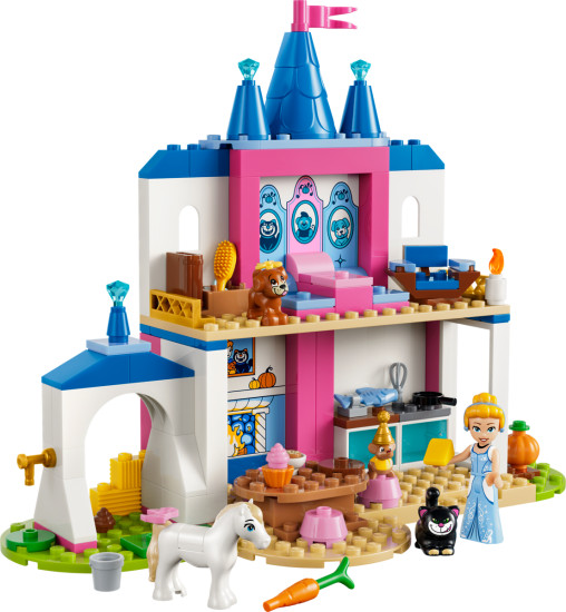 Конструктор LEGO® 43283 Замок друзей-животных Золушки