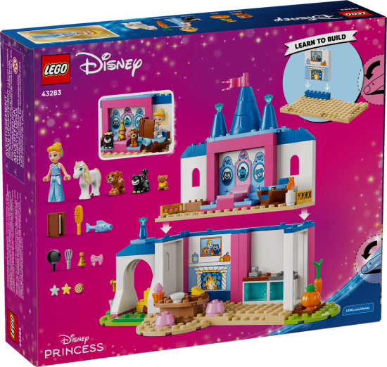 Конструктор LEGO® 43283 Замок друзей-животных Золушки