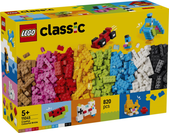Конструктор LEGO 11045 Разноцветные кубики для творчества