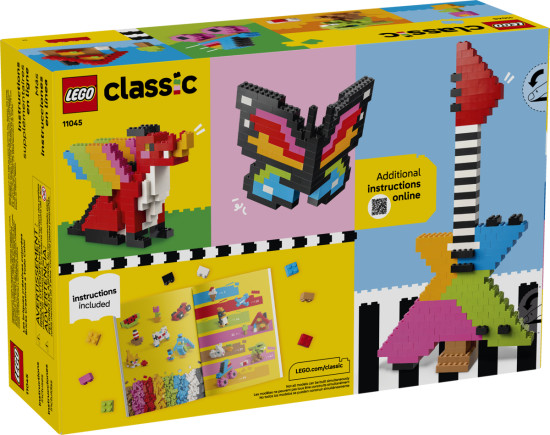 Конструктор LEGO 11045 Разноцветные кубики для творчества