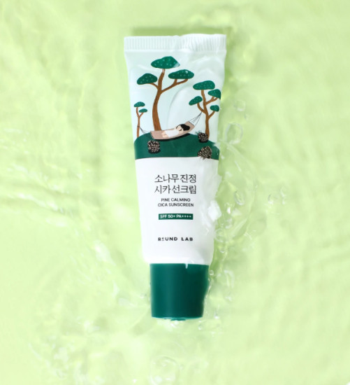Солнцезащитный крем для проблемной кожи Pine Calming Cica SPF50+ PA++++