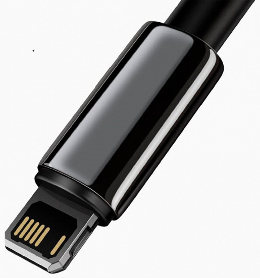 Кабель Tungsten Gold CALWJ-01 Lightning 2.4A 1m Черный